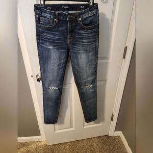 Vigoss Jagger Women's Blue Distressed Jeans